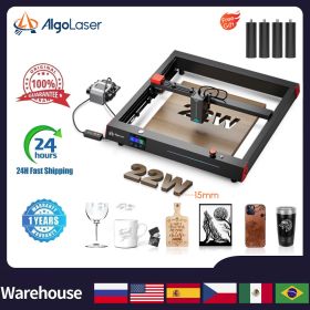 AlgoLaser Delta Laser Engraver 22W Output Laser Engraving Machine with 3.5" Touch Screen Laser Cutter for Wood Leather Arylics