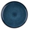 Thyme & Table Stoneware Round Dinner Plate, Atlantic Blue