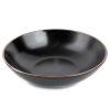 Thyme & Table Dinnerware Black Onyx Stoneware Round Soup Bowl