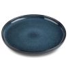 Thyme & Table Stoneware Round Dinner Plate, Atlantic Blue