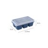 4.5*2.8*1.6in Ice Cube Ice Maker; Ice Box Freezer Mold; Quick Freezer; Home Refrigerator Homemade Frozen Ice Cubes; Ice Cube Mold Box With Lid