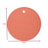 1pc/4pcs Random Honeycomb Shaped Mat; 6.7inch; Non-slip Dining Table Mat; Insulated Kitchen Mat