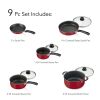 9-Piece Non-Stick Cookware Set